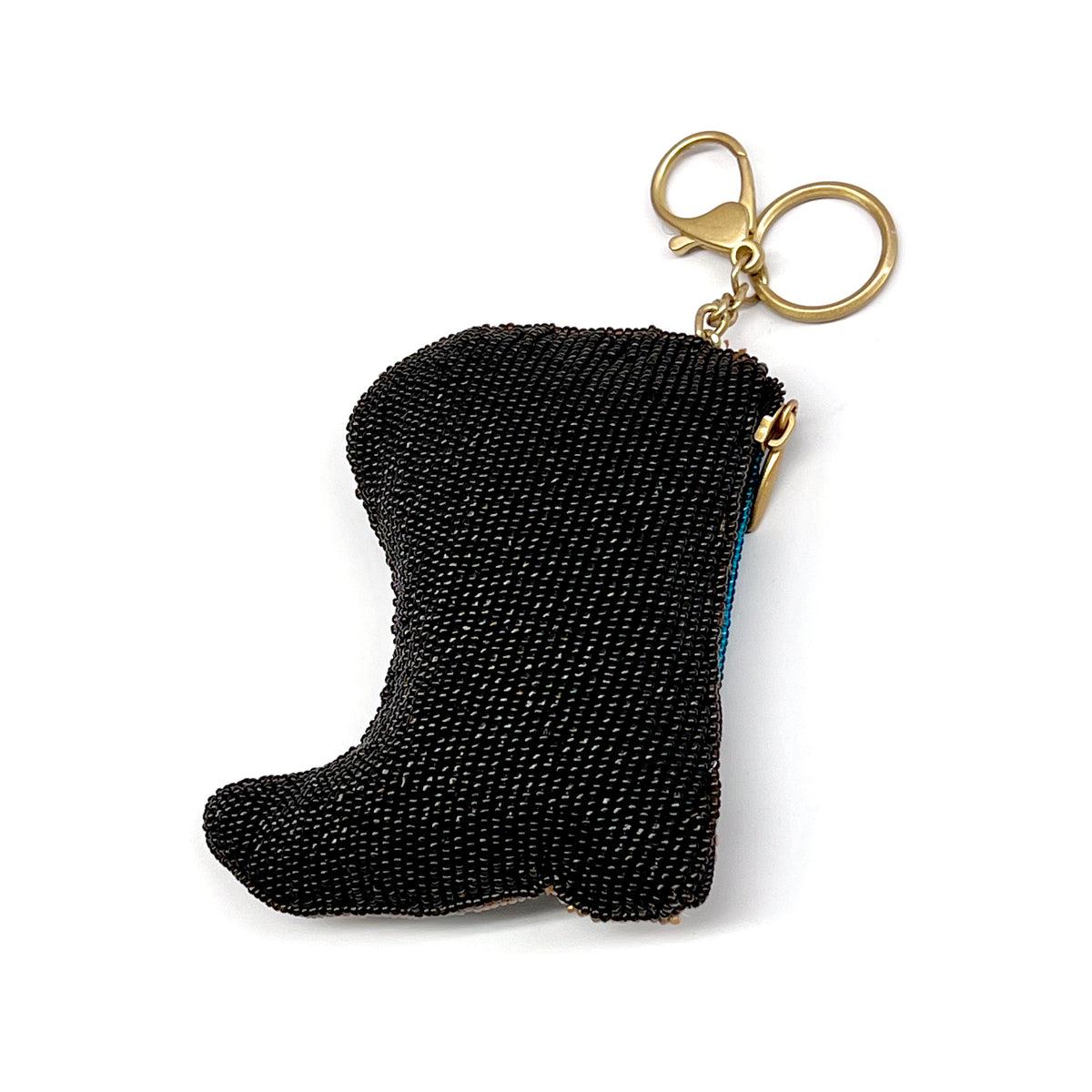 Mary Frances kickin&#39; Around Beaded Boots Coin Purse
