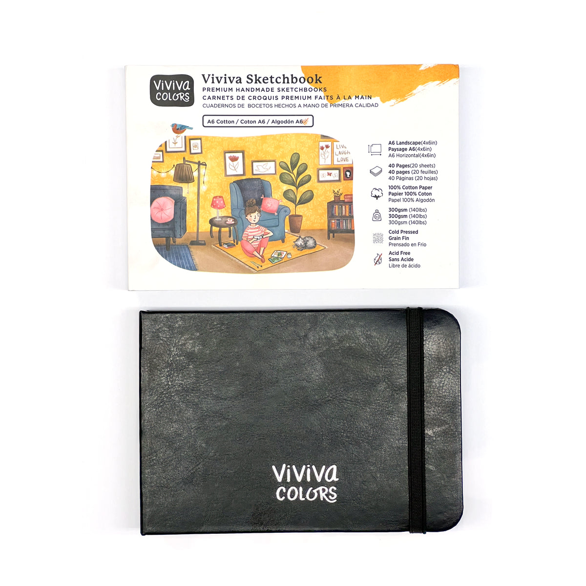 Viviva A6 Sketchbook