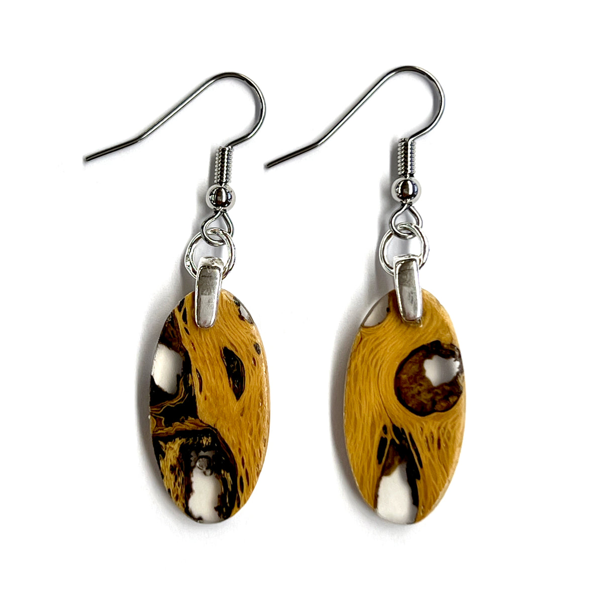 Dried Saguaro Cactus Earrings