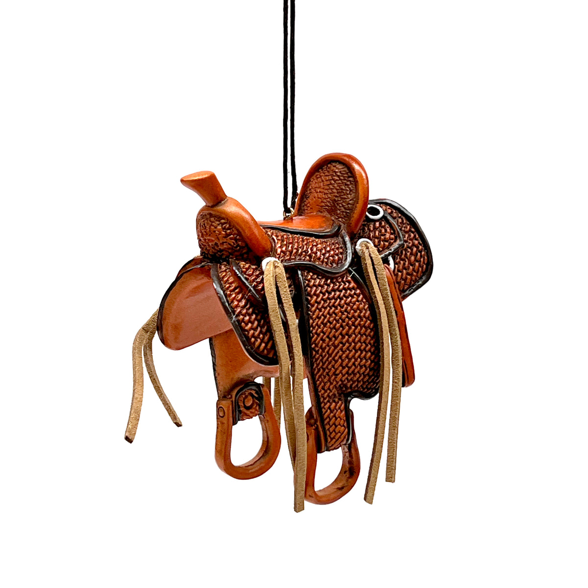 Western Saddle Ornament
