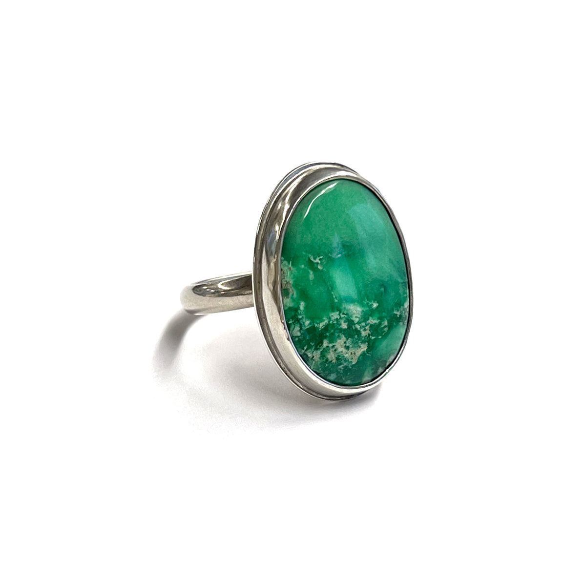 Lake Utah Variscite Ring