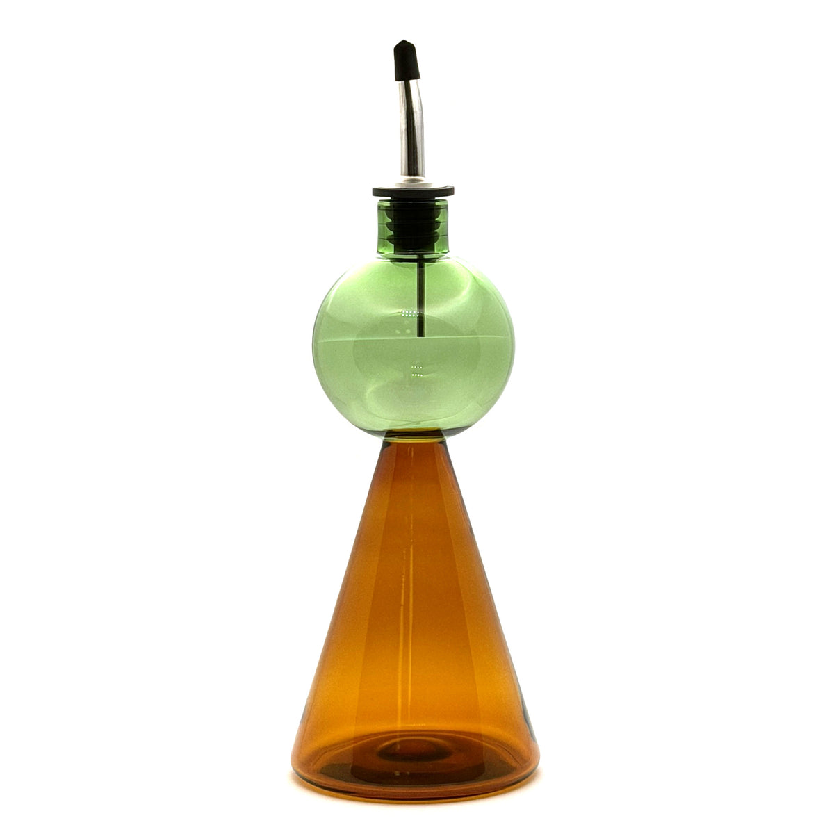 Primitive Glass Spacecraft Cruets