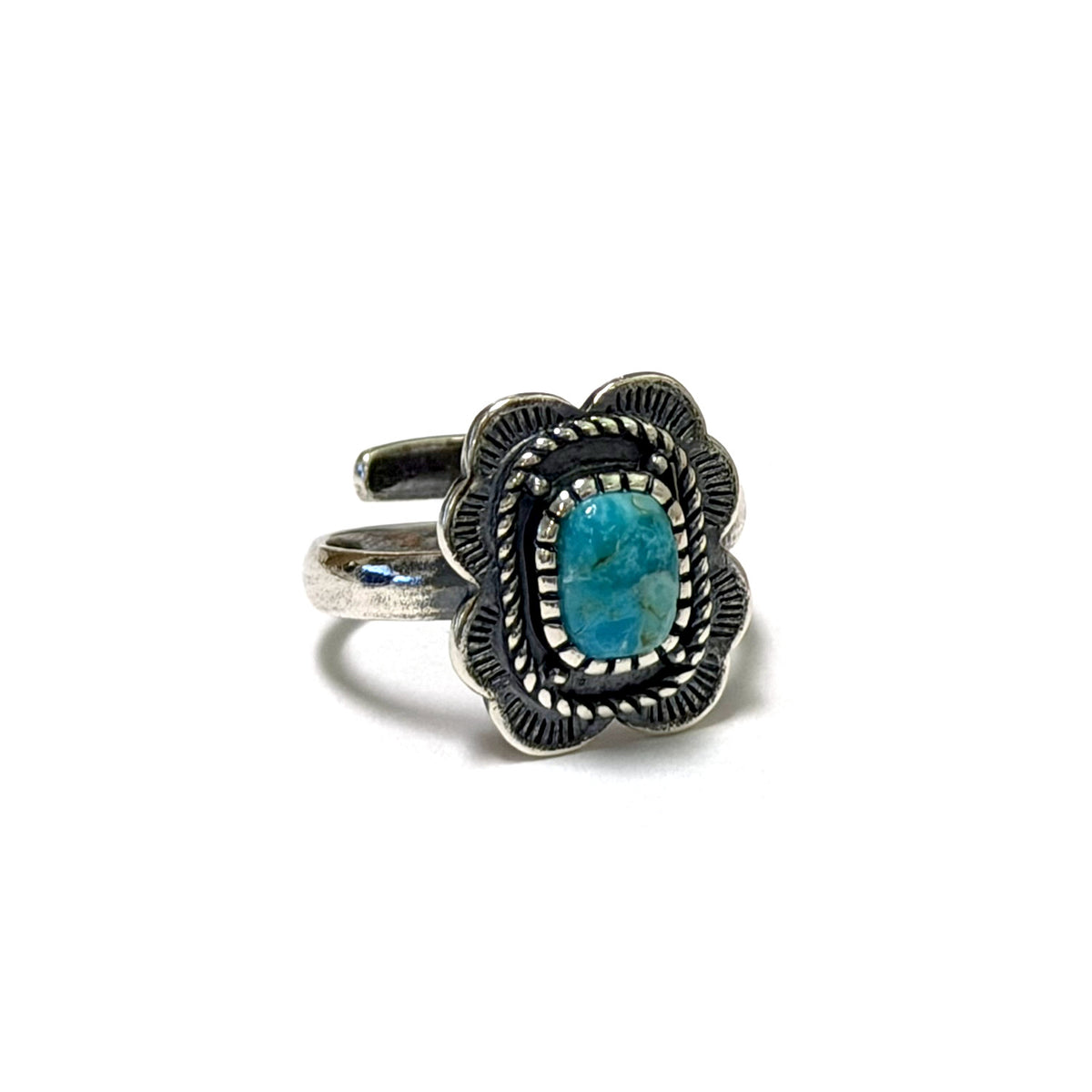 Asia Turquoise Solitaire Ring
