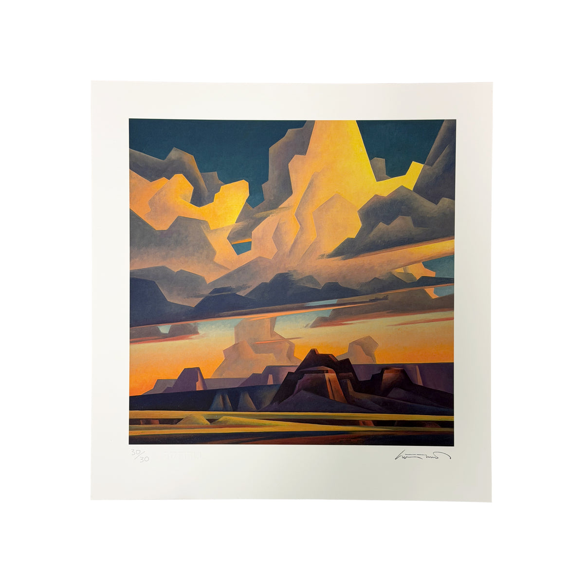 Ed Mell "Evening Light" Limited Edition Print