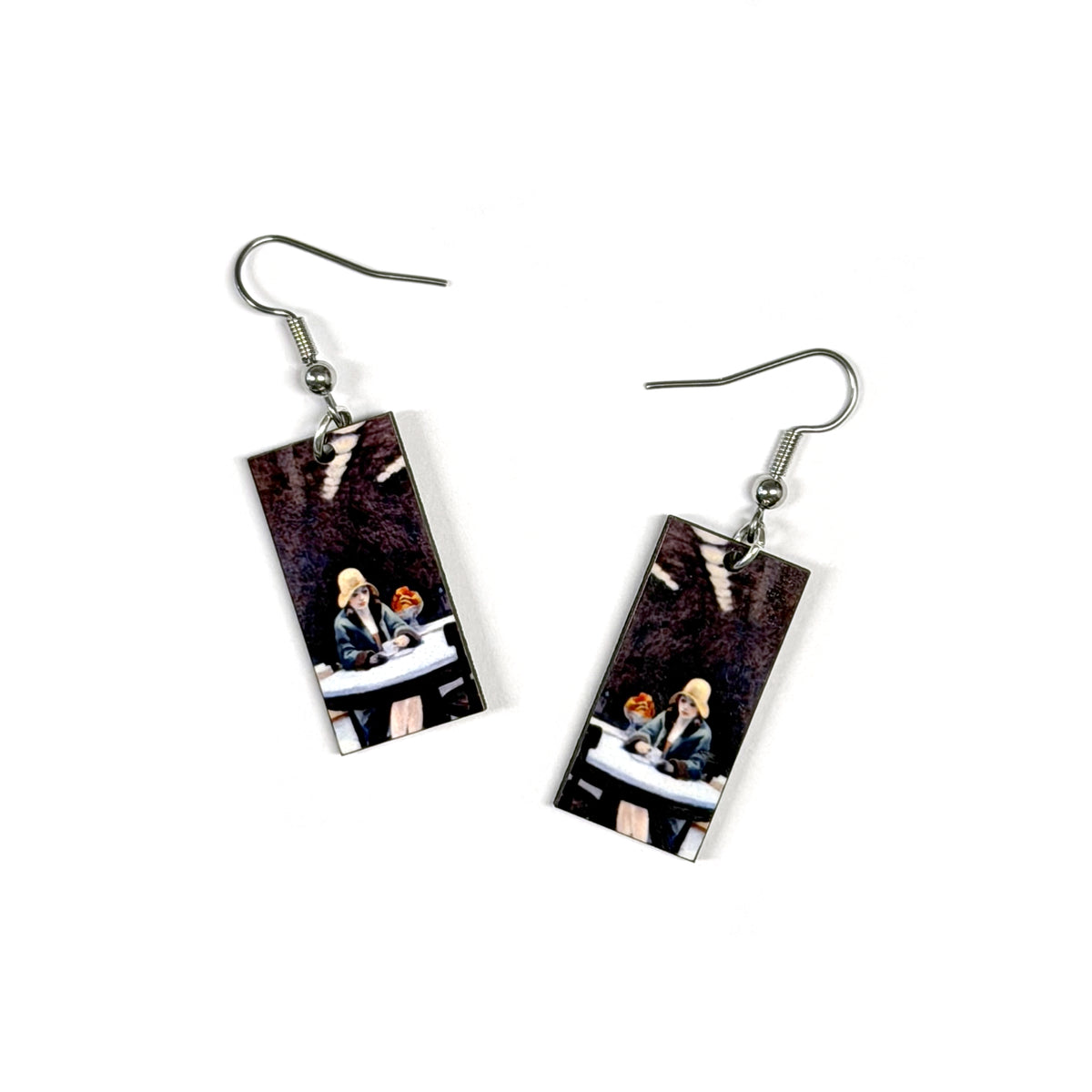 Famous Paintings Dangle Earrings