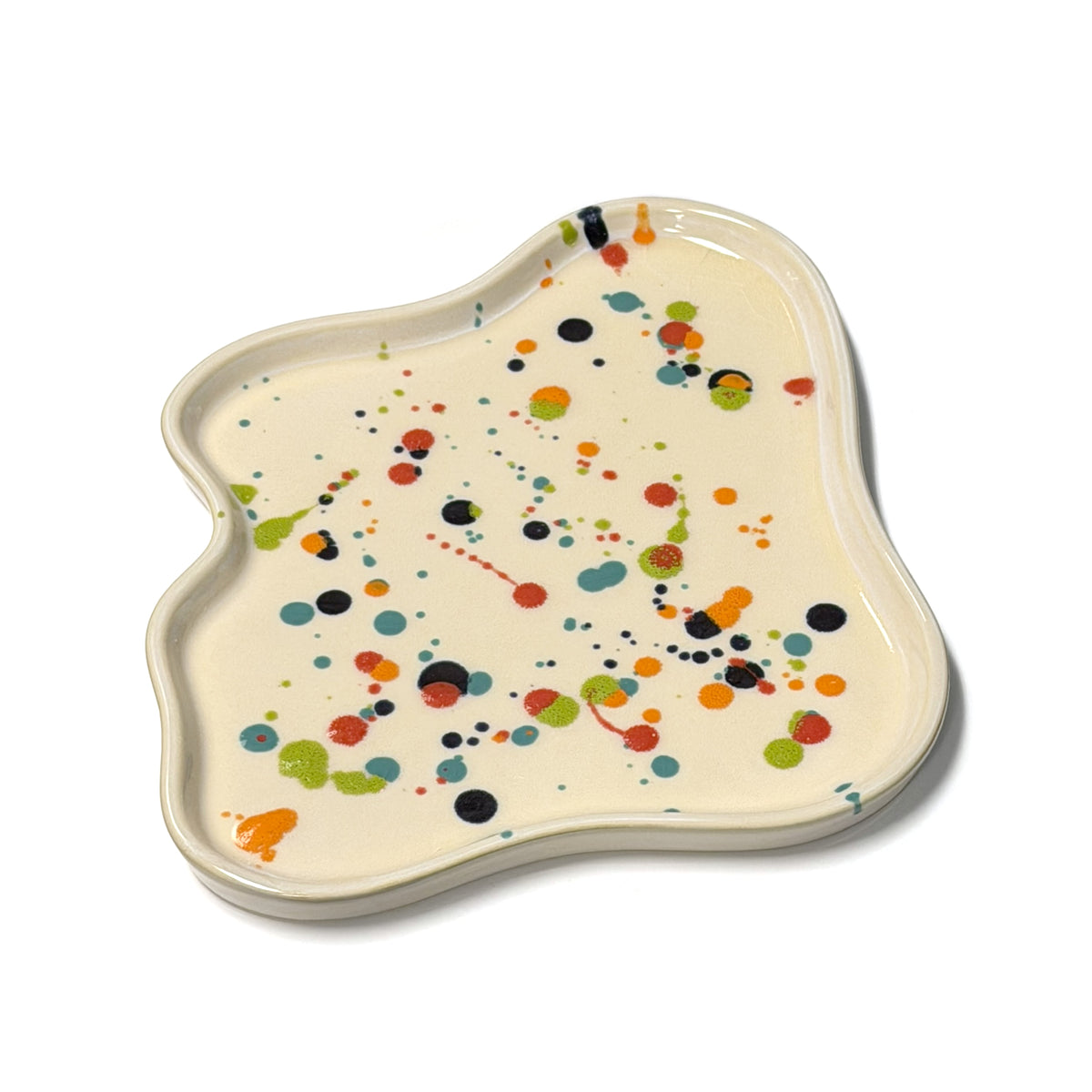 Handmade Speckled Stoneware Dishware