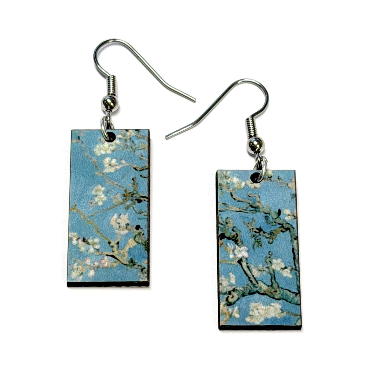 Boucles d'oreilles pendantes de tableaux célèbres