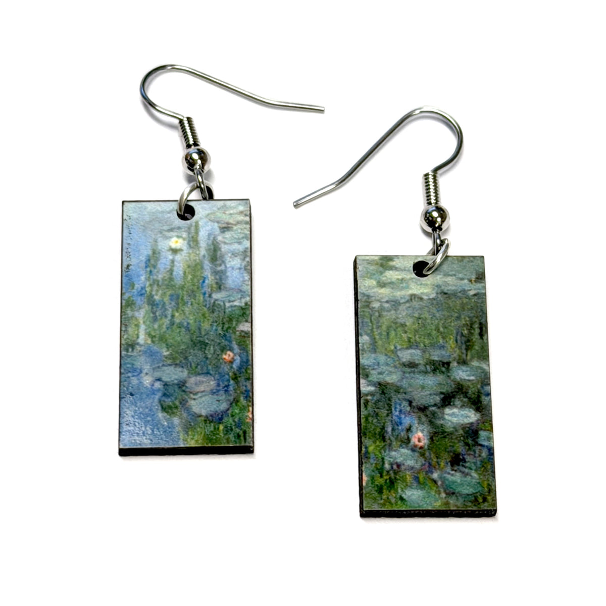 Boucles d'oreilles pendantes de tableaux célèbres