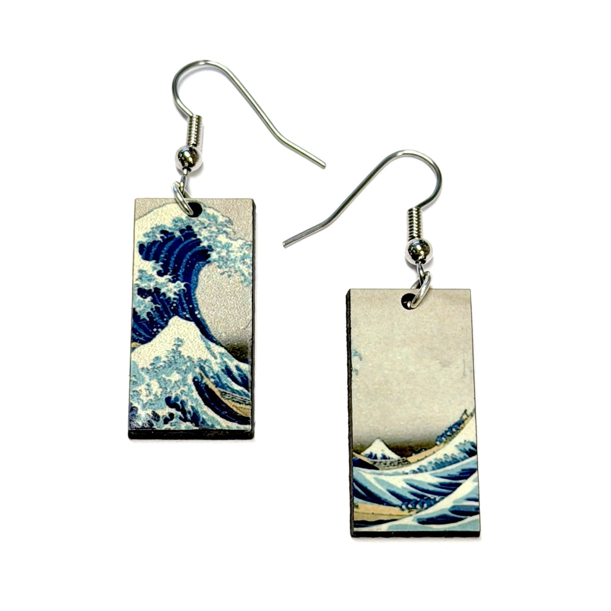 Boucles d'oreilles pendantes de tableaux célèbres
