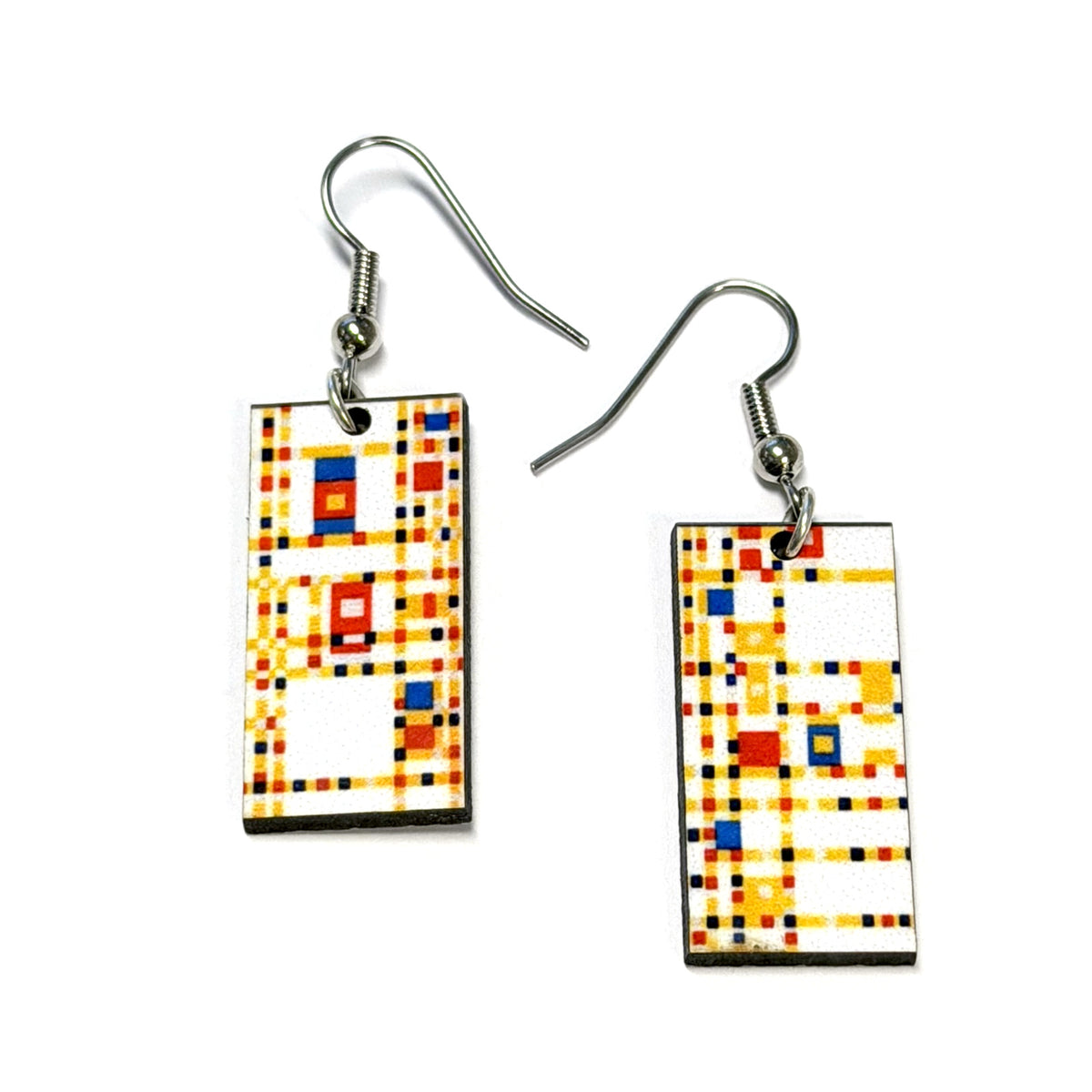 Boucles d'oreilles pendantes de tableaux célèbres