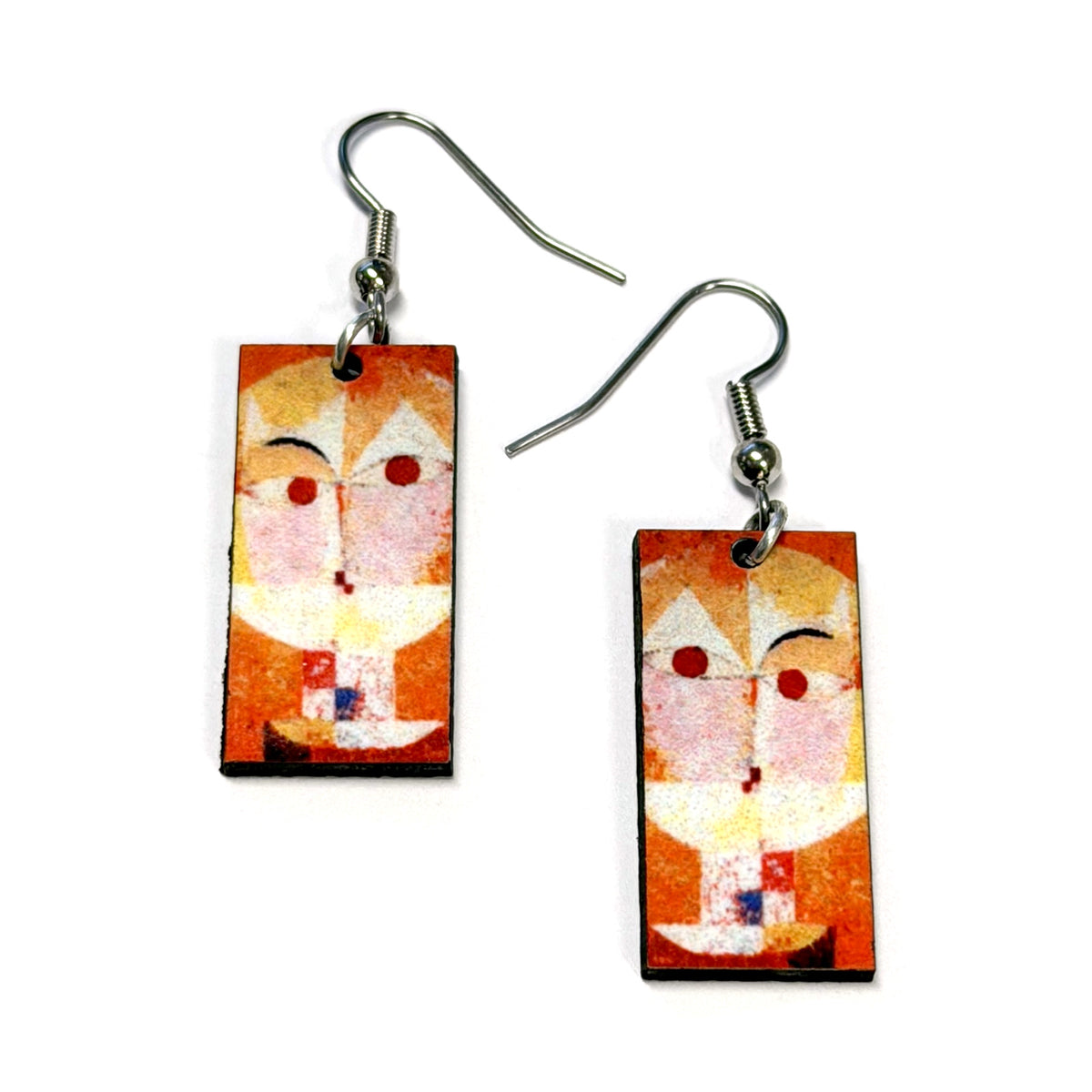 Boucles d'oreilles pendantes de tableaux célèbres