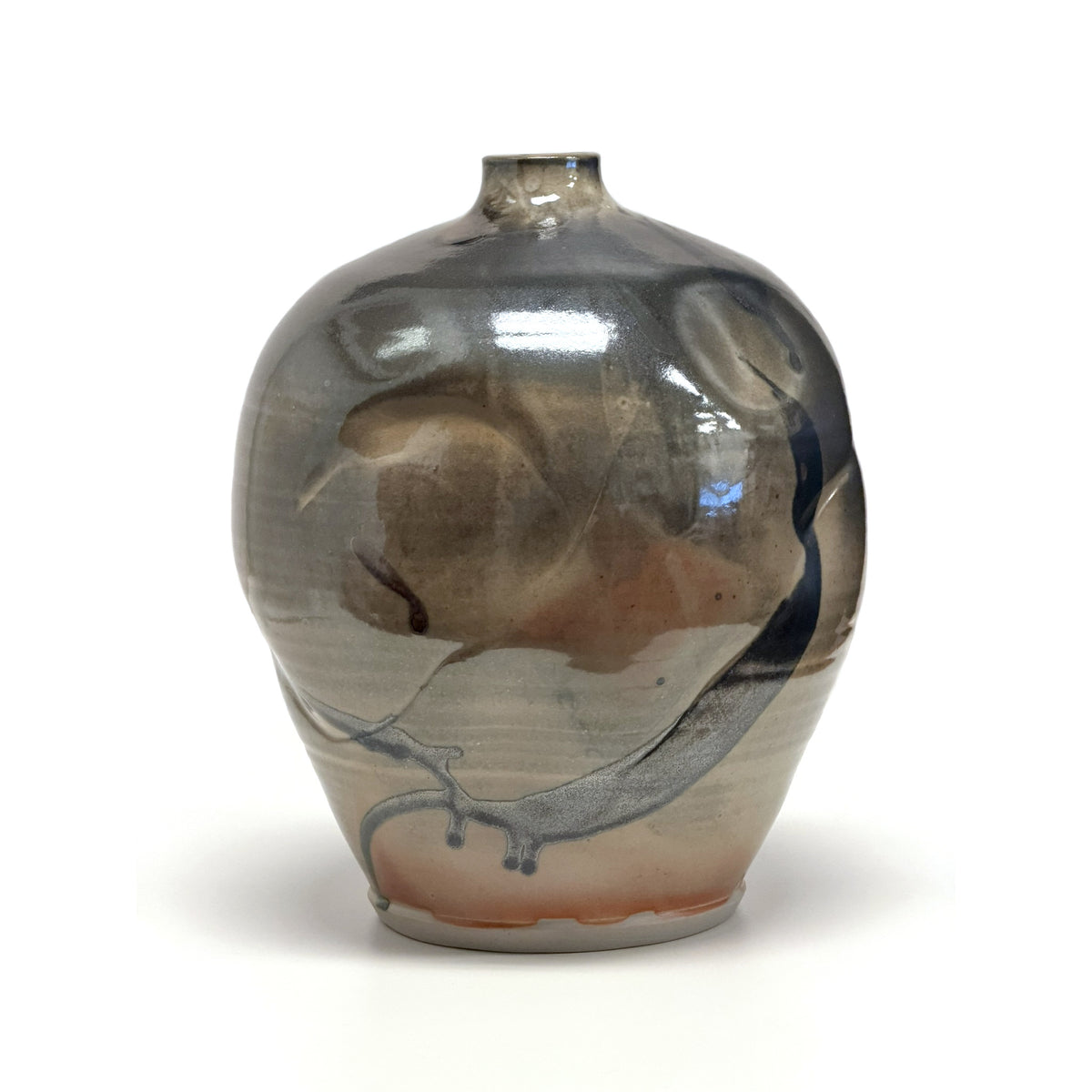 Vases ronds moyens en grès Andy Iventosch