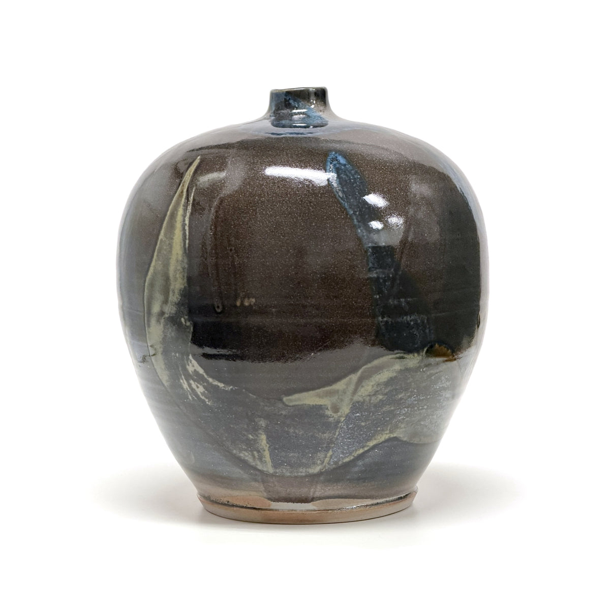 Vases ronds moyens en grès Andy Iventosch