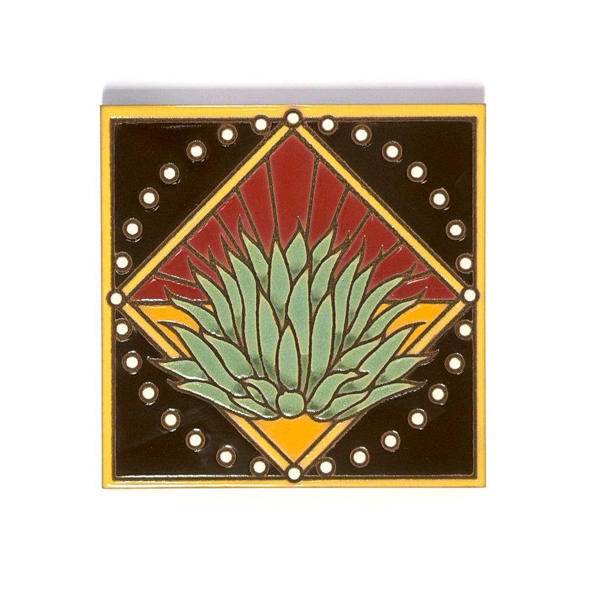 Agave Hand Glazed Tile