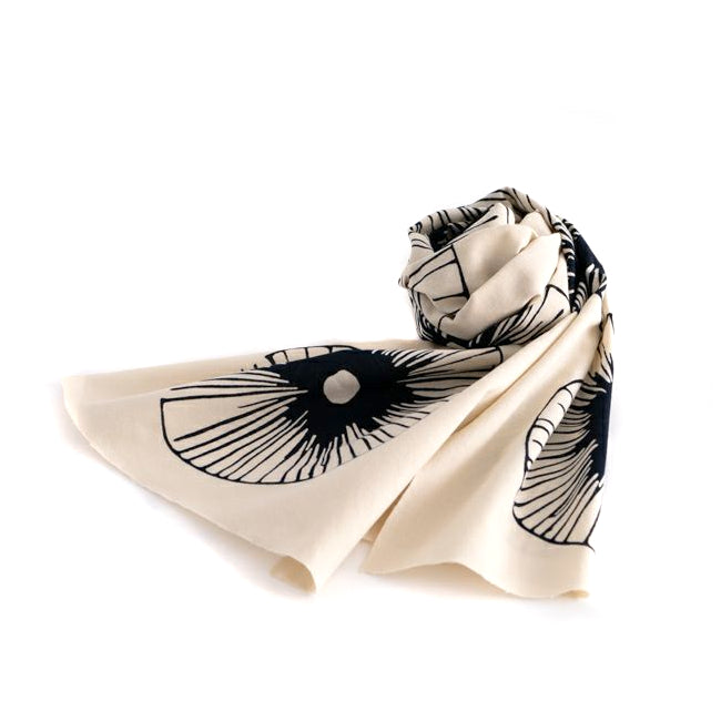 Seashell Tenugui Scarf