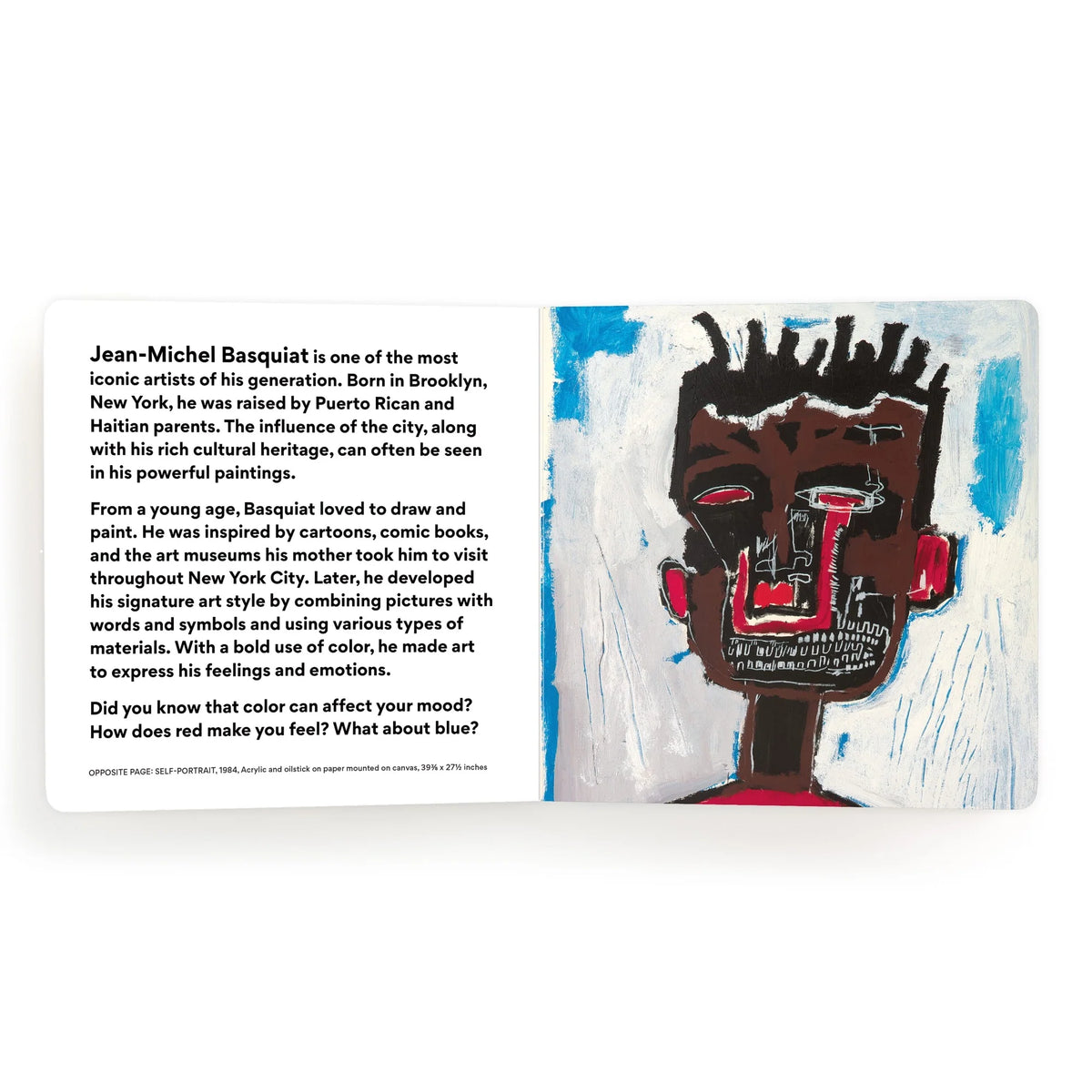 Basquiat Colors Board Book