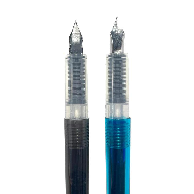 Splendid Duo Fountain Pens - Black &amp; Blue Ink - Set of 2