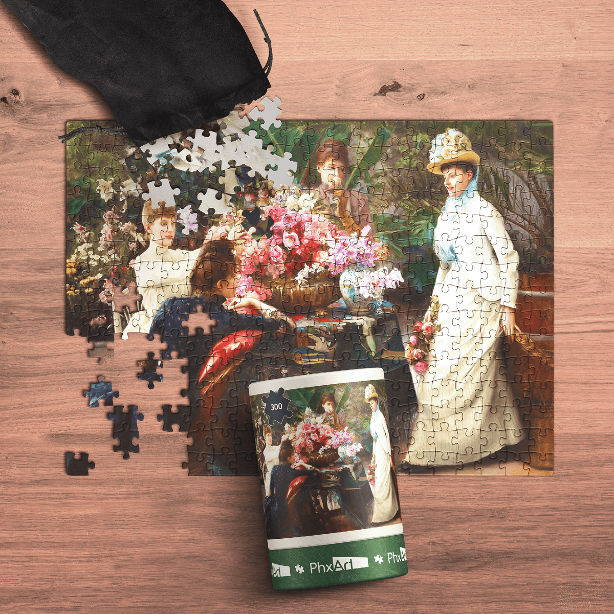 Julius Stewart &quot;Spring Flowers&quot; 300 Piece Puzzle