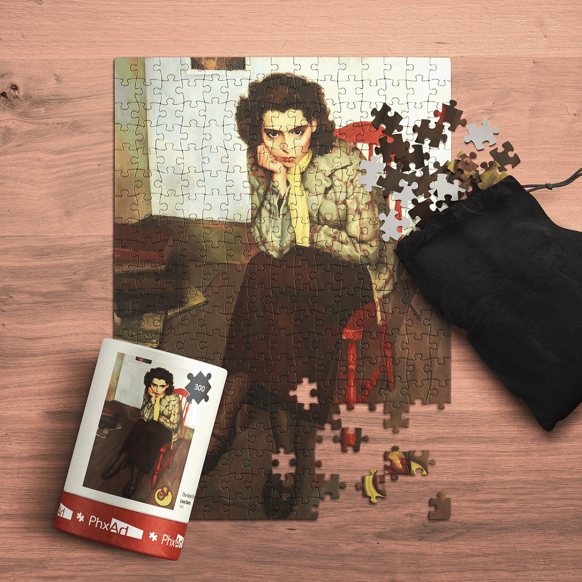 Lew Davis &quot;The Rebel (Elizabeth Ruskin)&quot; 300 Piece Puzzle