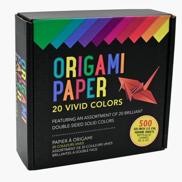 Origami Paper 20 Vivid Colors