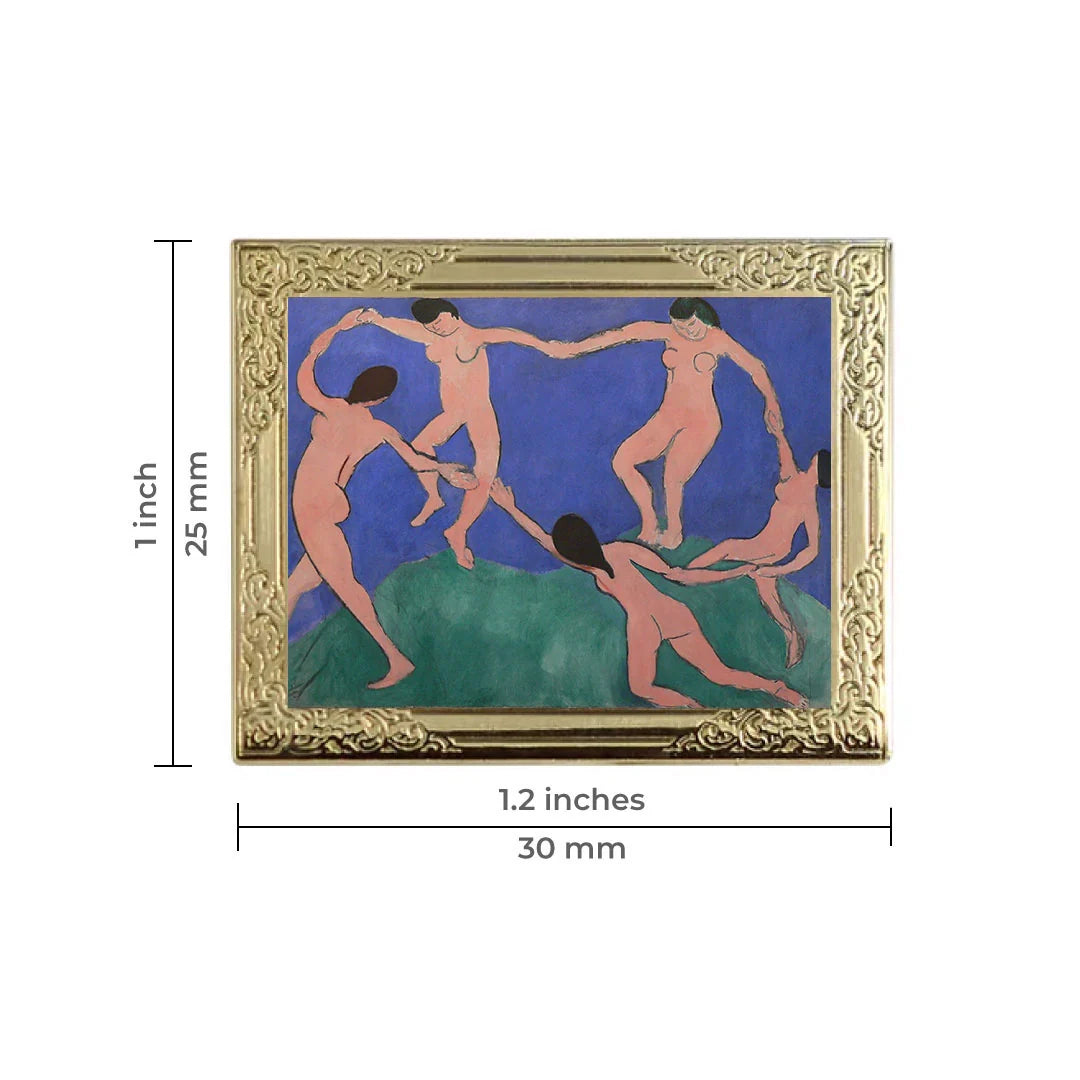 The Dance by Matisse Art Frame Pin - Fine Art Lapel Pin