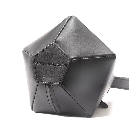 Black Fold Crystal Handbag