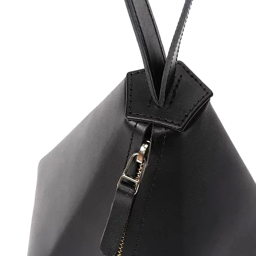 Black Fold Crystal Handbag