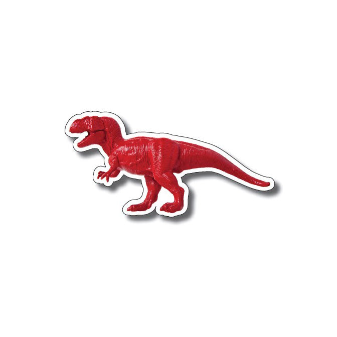 Red Dino Die-Cut Magnet