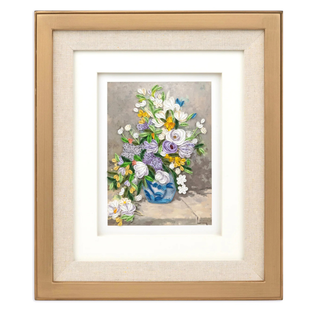 Artist Series Gold Quilling Card Frame
