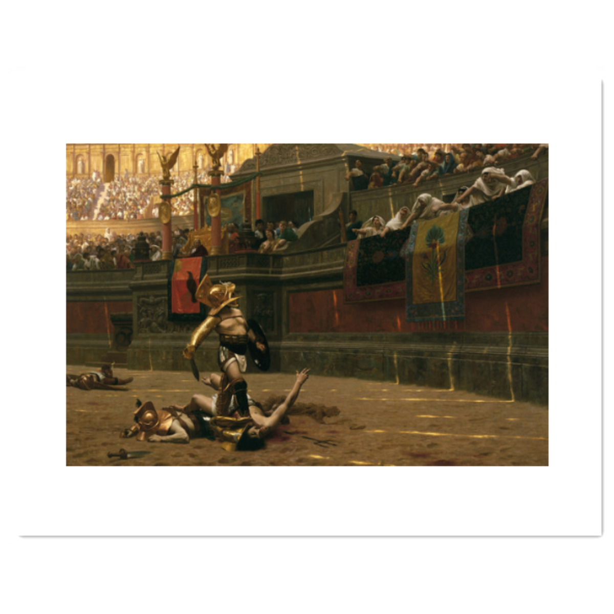 Jean-Léon Gérôme &quot;Pollice Verso&quot; Print