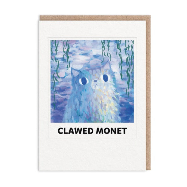 Clawed Monet Greeting Card