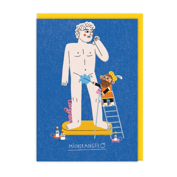 Michelangelo Greeting Card