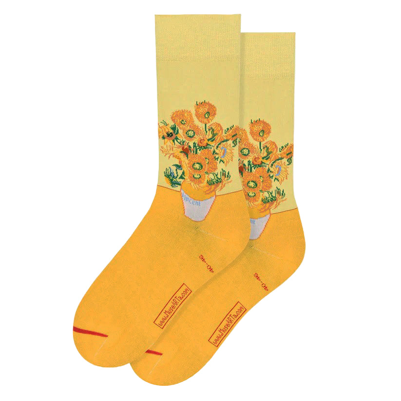 Calcetines de mujer con girasoles de Van Gogh