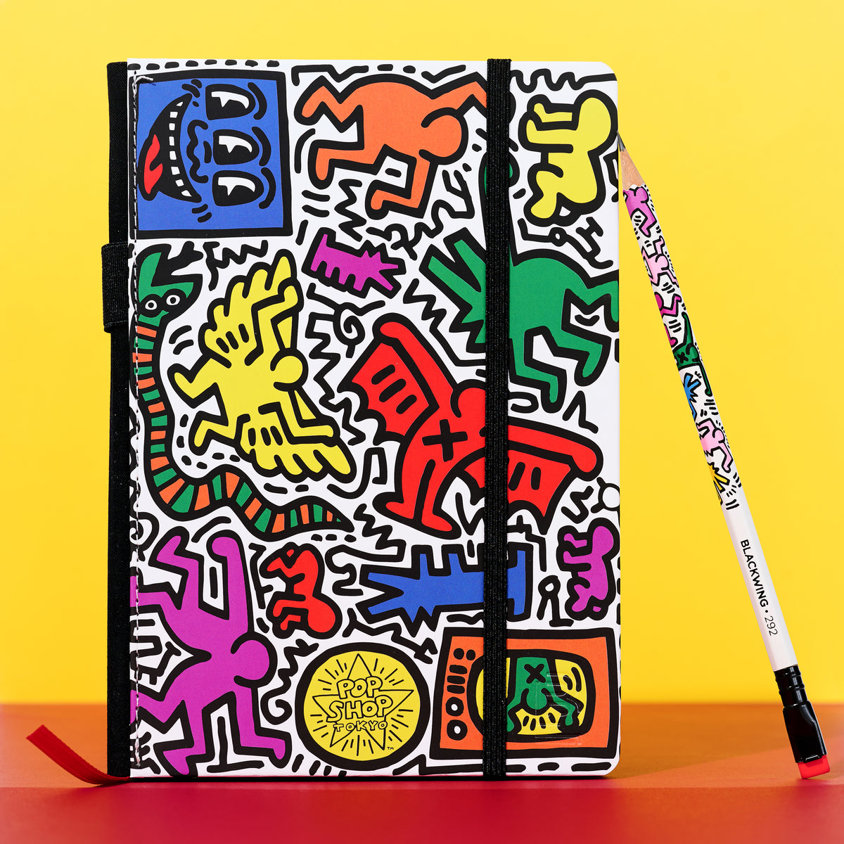 Blackwing Volume 292 Tokyo Pop Notebook - Keith Haring