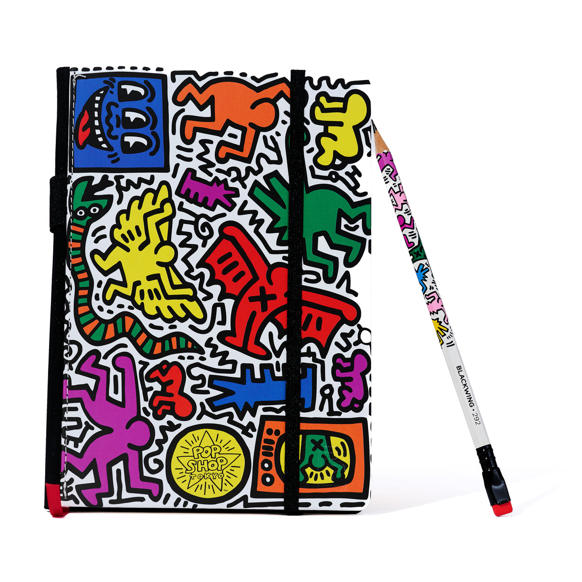 Blackwing Volume 292 Tokyo Pop Notebook - Keith Haring