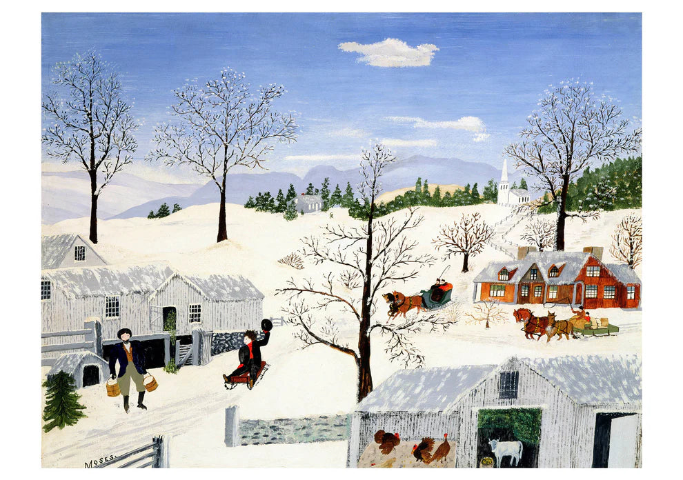 Grandma Moses Boxed Holiday Cards