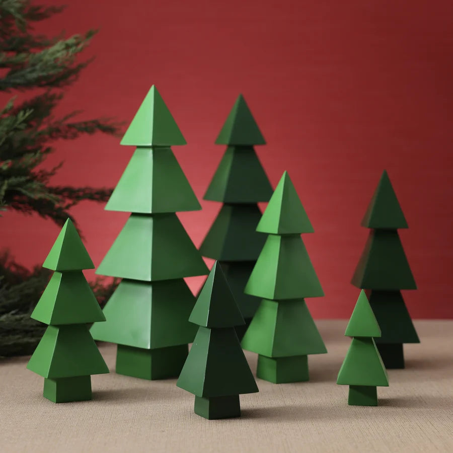 Minimalist Tabletop Christmas Trees