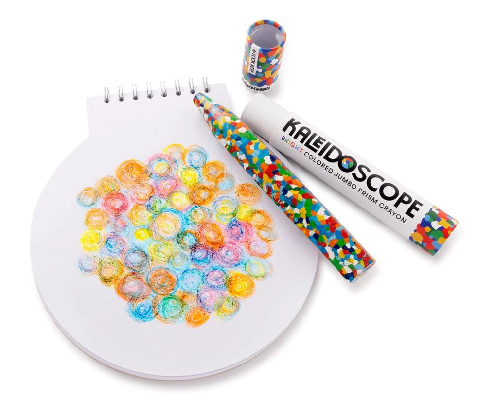 Bright Kaleidoscope Jumbo Crayon