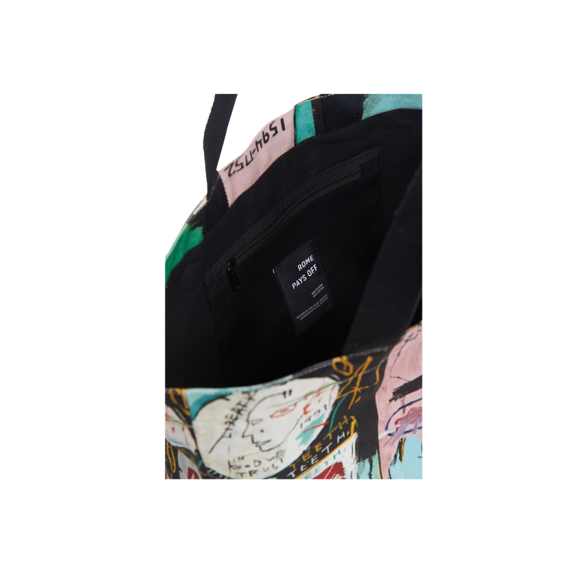 Basquiat "In Italian" Crossbody Tote
