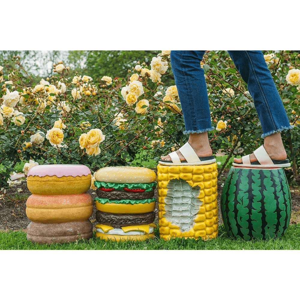 Giant Hamburger Stool