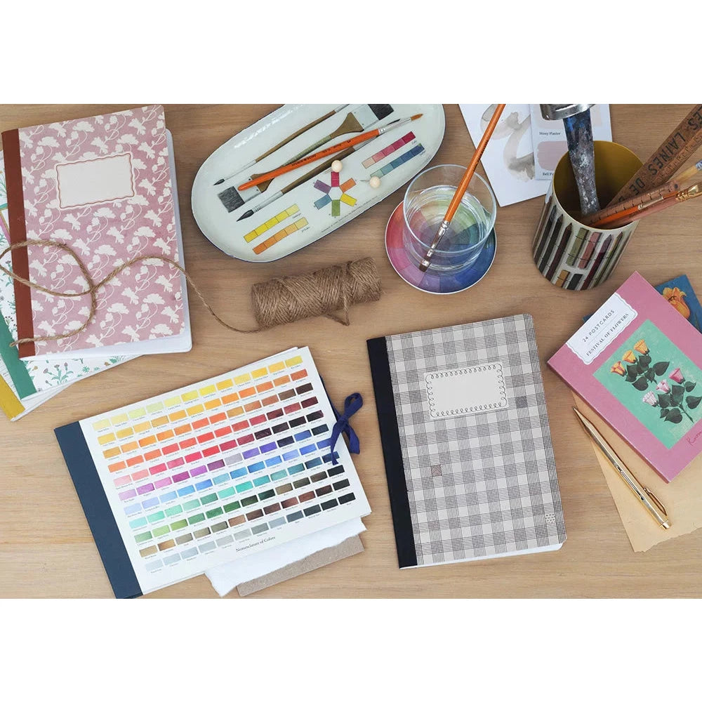 Carnet de croquis de l'artiste Nomenclature des couleurs de Ridgway