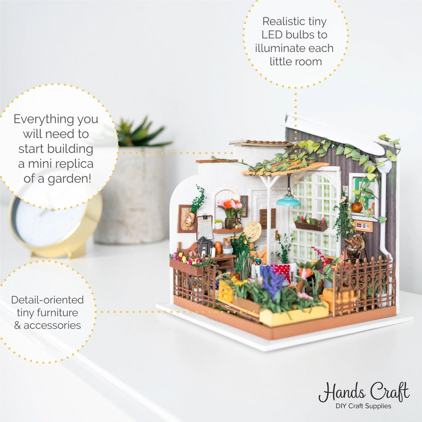 Diy Miniature House Kit: Miller's Garden