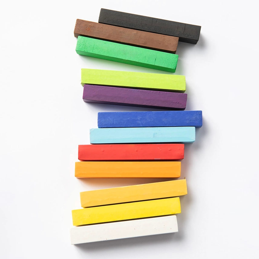 Chalk Pastel Sticks Set of 12