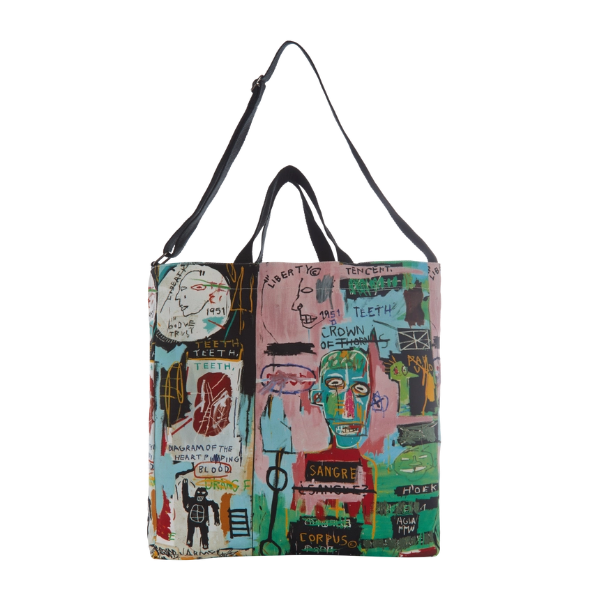 Basquiat "In Italian" Crossbody Tote