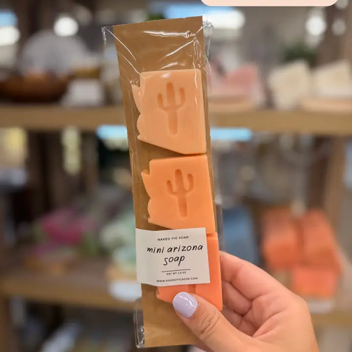 Naked Fig Mini Arizona Soap 3-Packs Blood Orange