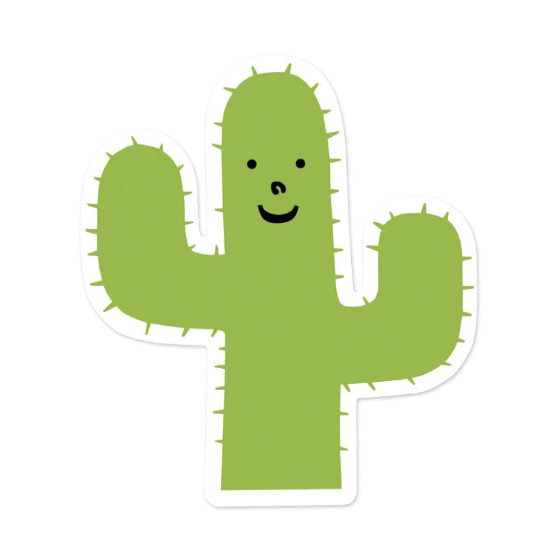 Happy Cactus Sticker