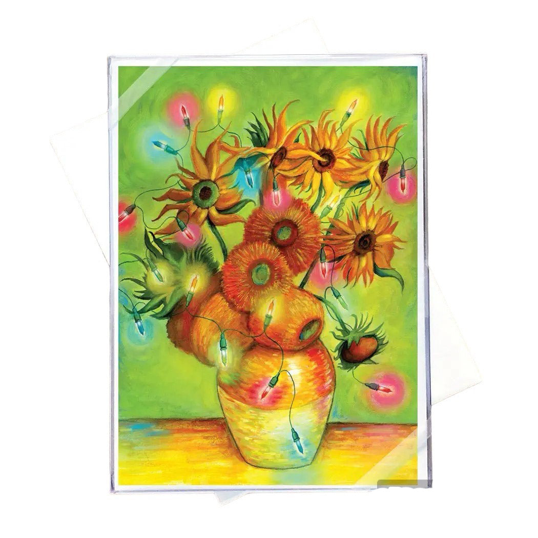 Van Gogh Sunflowers Boxed Holiday Cards