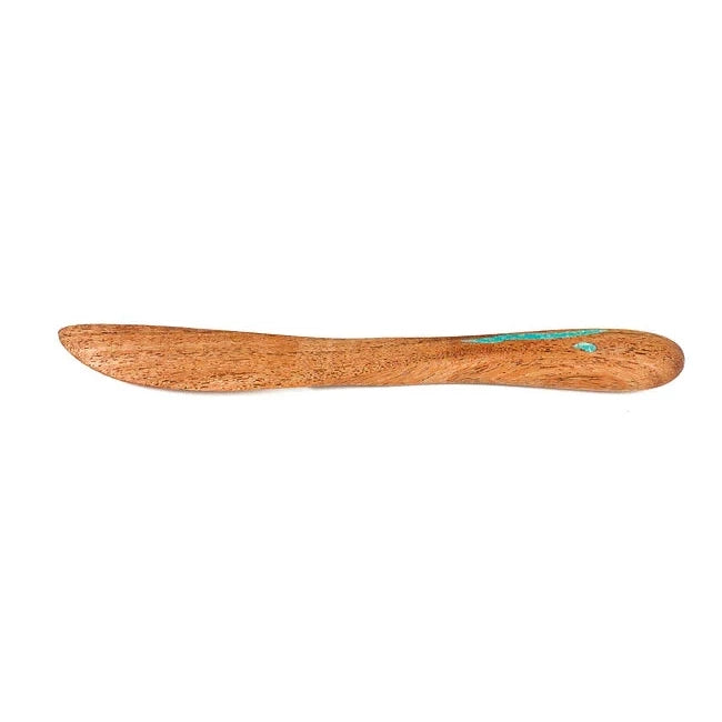 Mesquite + Turquoise Cheese Spreader