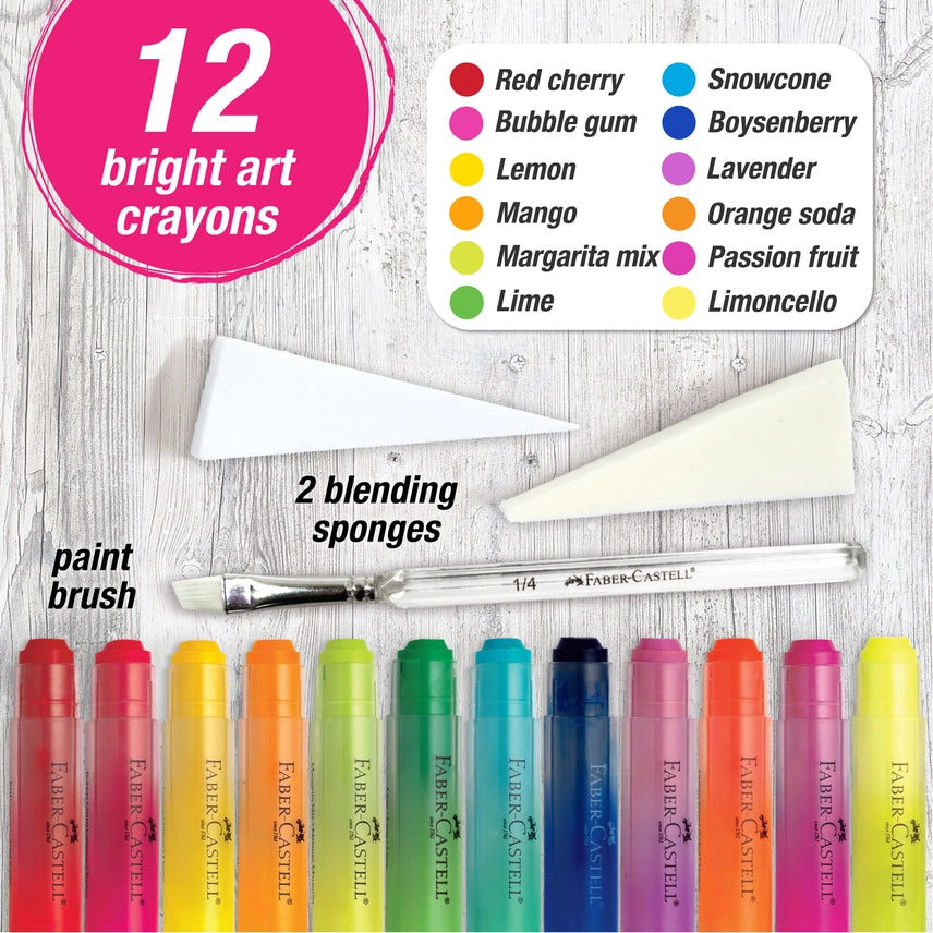 Art Crayons Brights
