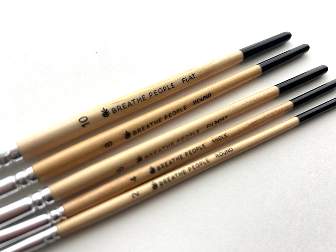 5 Piece Artist Brush Set